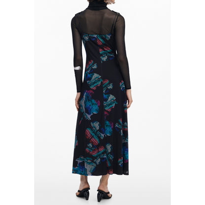 Desigual Rochie 25WWVK03 NEGRU