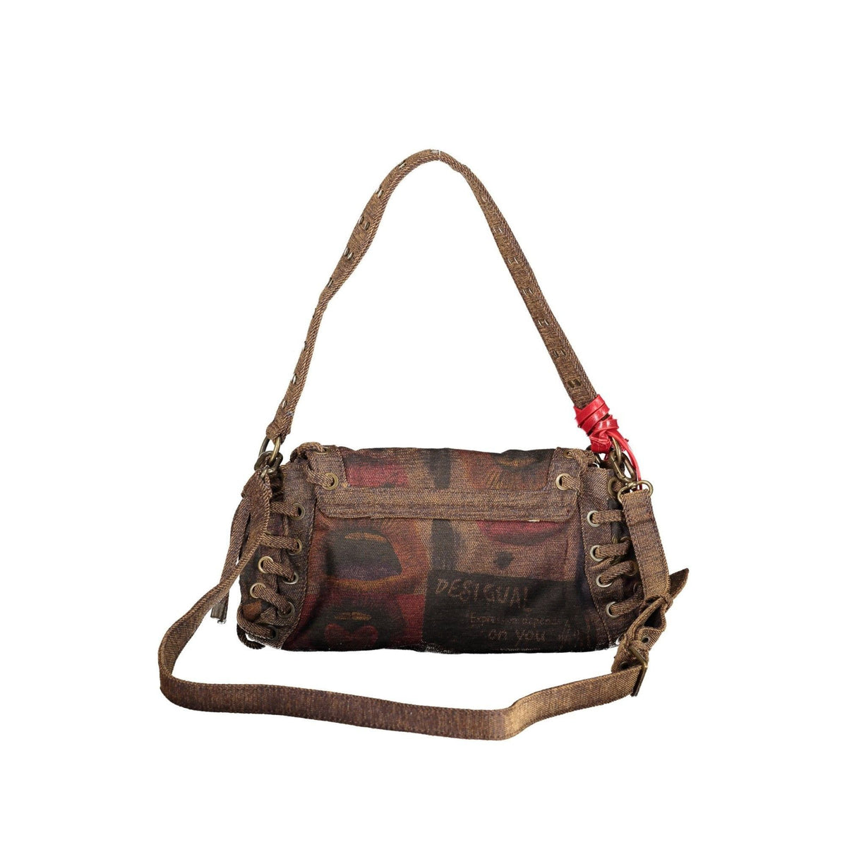 Desigual Geantă 26WAXD14 MARO