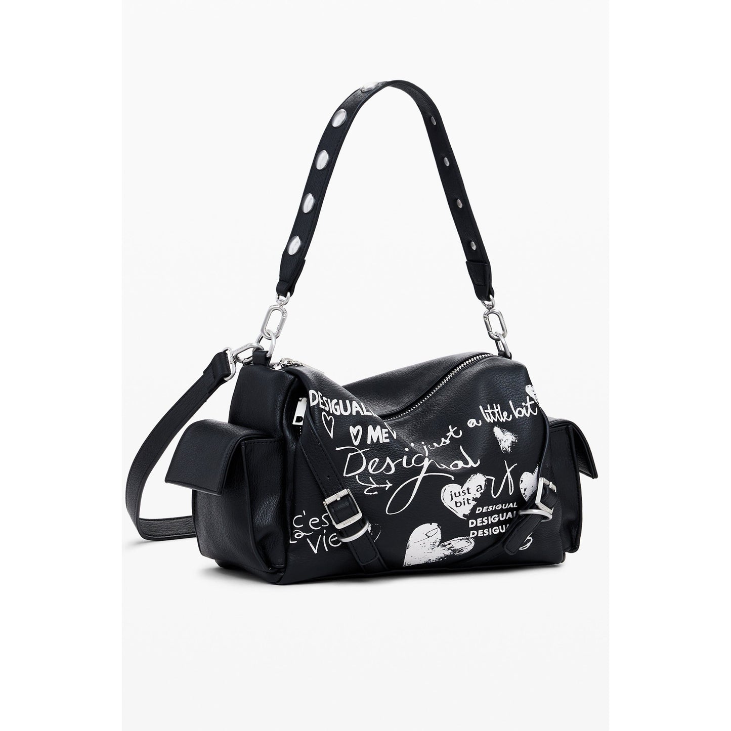 Desigual Geantă 25WAXPA6 NEGRU
