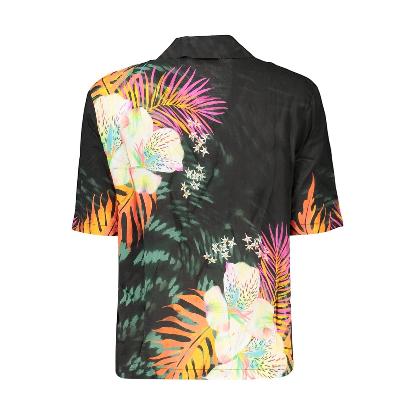 Desigual Cămașă 26SWCW36 NEGRU