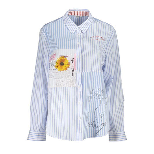 Desigual Cămașă 23SWCW43 CIEL