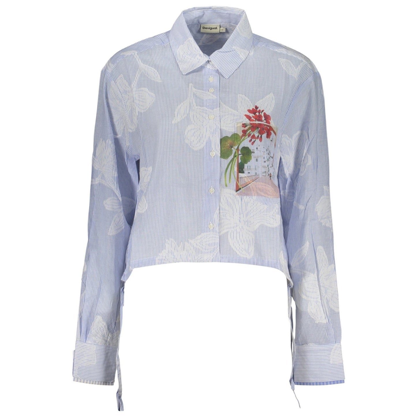 Desigual Cămașă 26SWCW28 CIEL