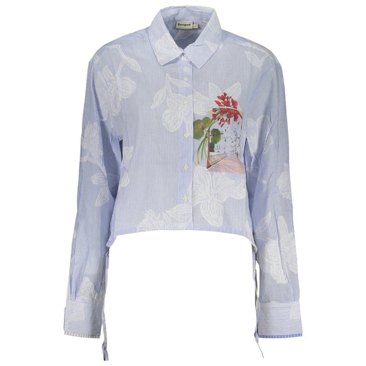 Desigual Cămașă 26SWCW28 CIEL