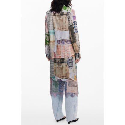 Desigual Cămașă 25WWCW18 BEJ