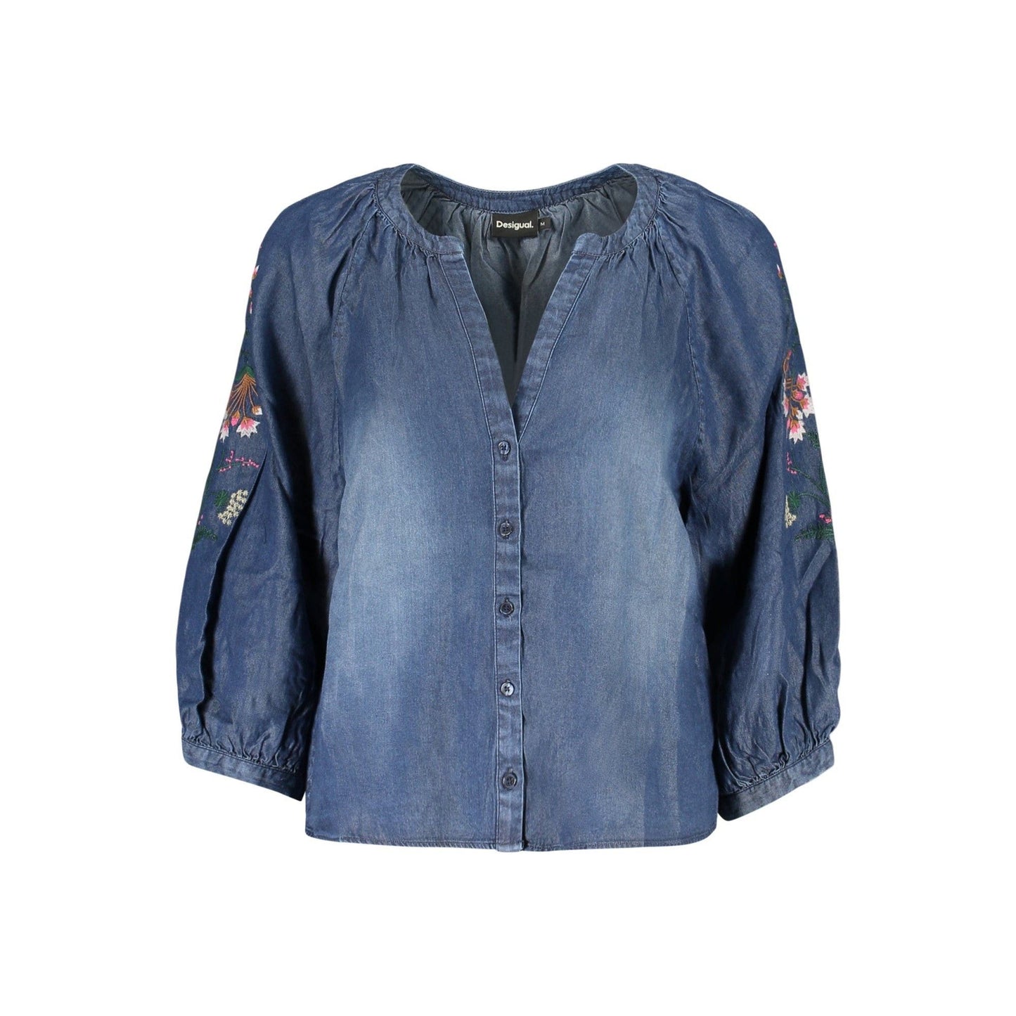 Desigual Cămașă 26SWBW16 BLEUMARIN