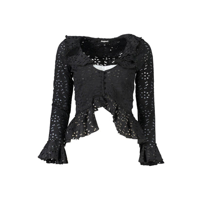 Desigual Cămașă 23SWTKBY NEGRU