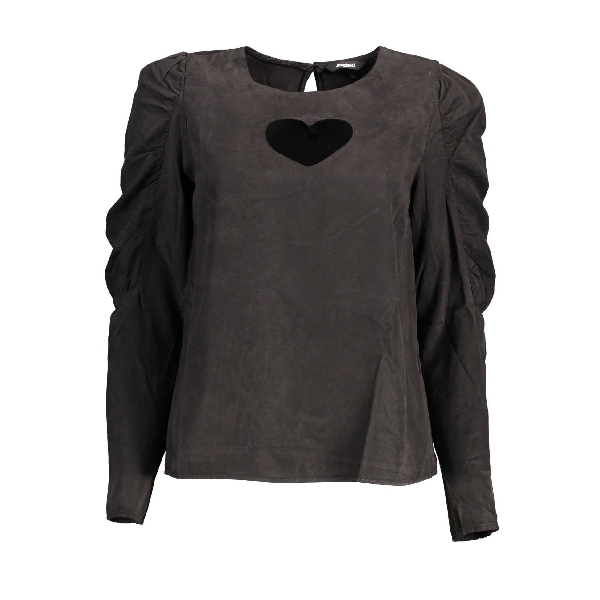 Desigual Cămașă 22WWBW07 NEGRU
