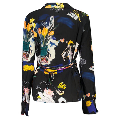 Desigual Cămașă 26SWCW23 NEGRU