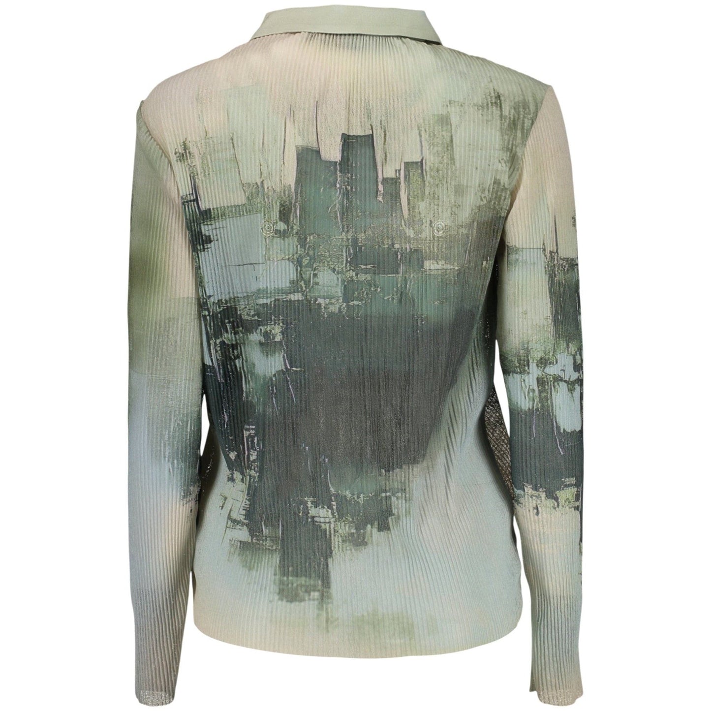 Desigual Cămașă 26SWTK23 VERDE