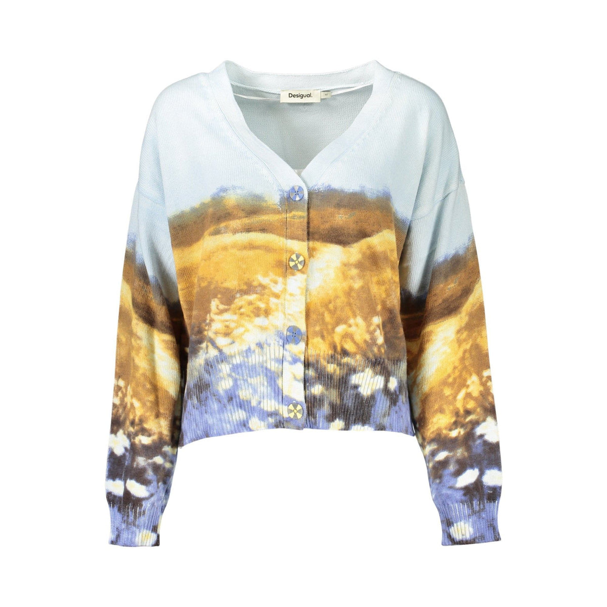 Desigual Pulover 26SWJF18 CIEL