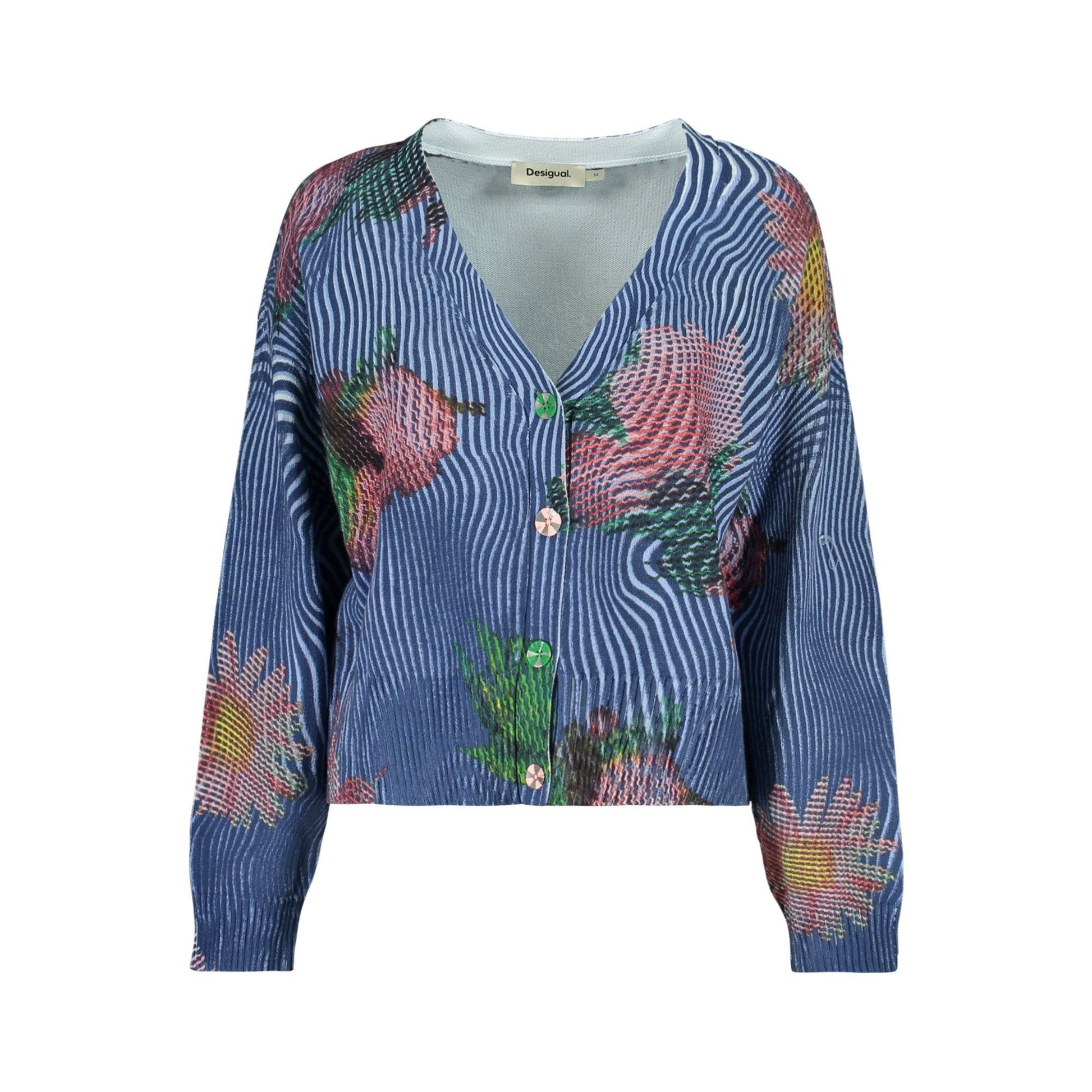 Desigual Pulover 26SWJF19 BLEUMARIN