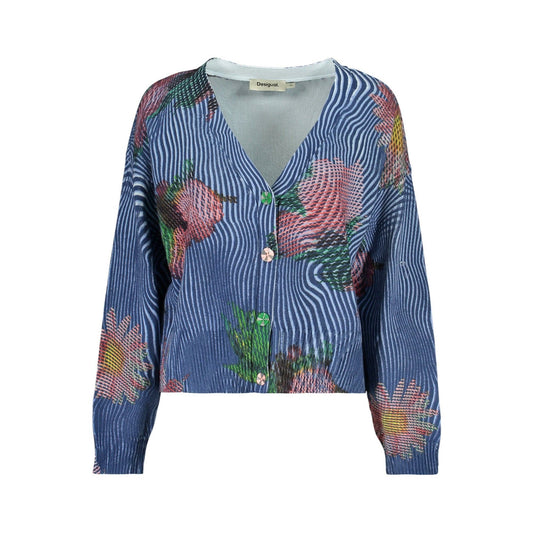 Desigual Pulover 26SWJF19 BLEUMARIN