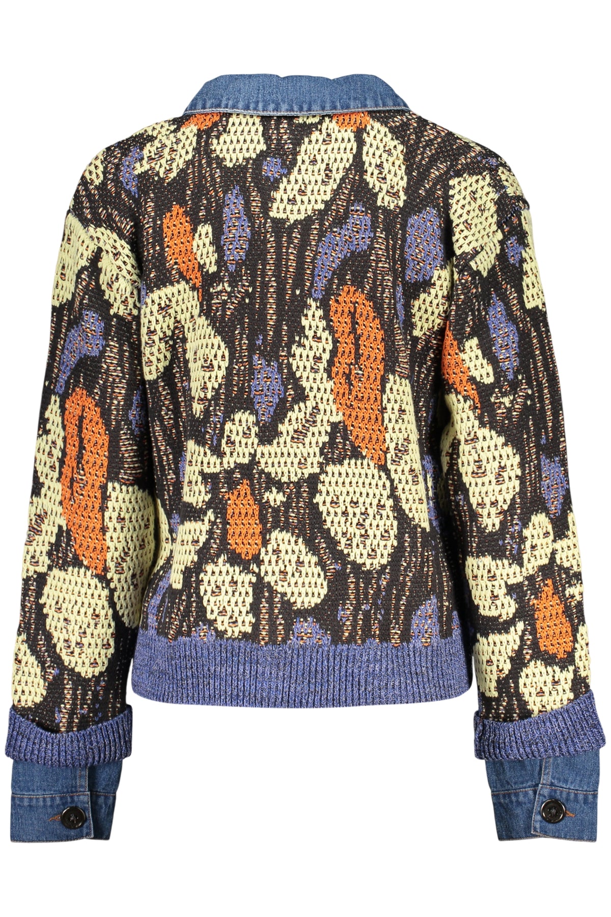 Desigual Pulover 26WWJF47VINIL BLEUMARIN