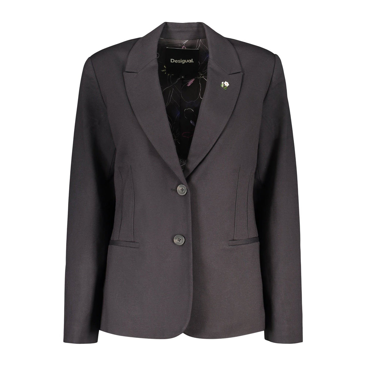 Desigual Geacă 26WWEW46 NEGRU