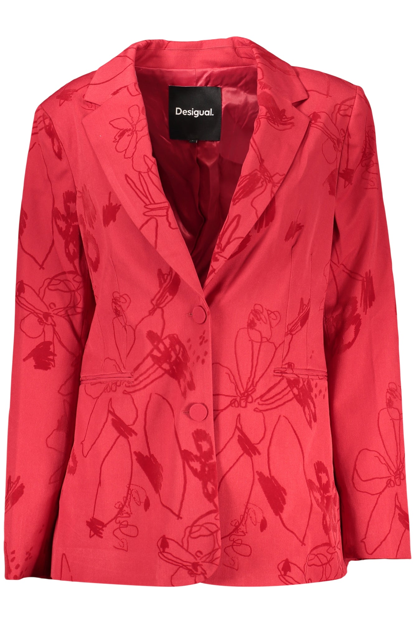 Desigual Geacă 25WWEW19 ROȘU