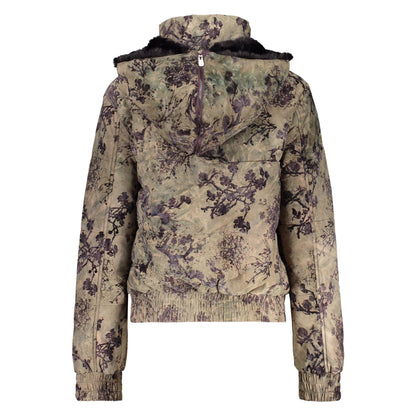 Desigual Geacă 26WWEW42 VERDE