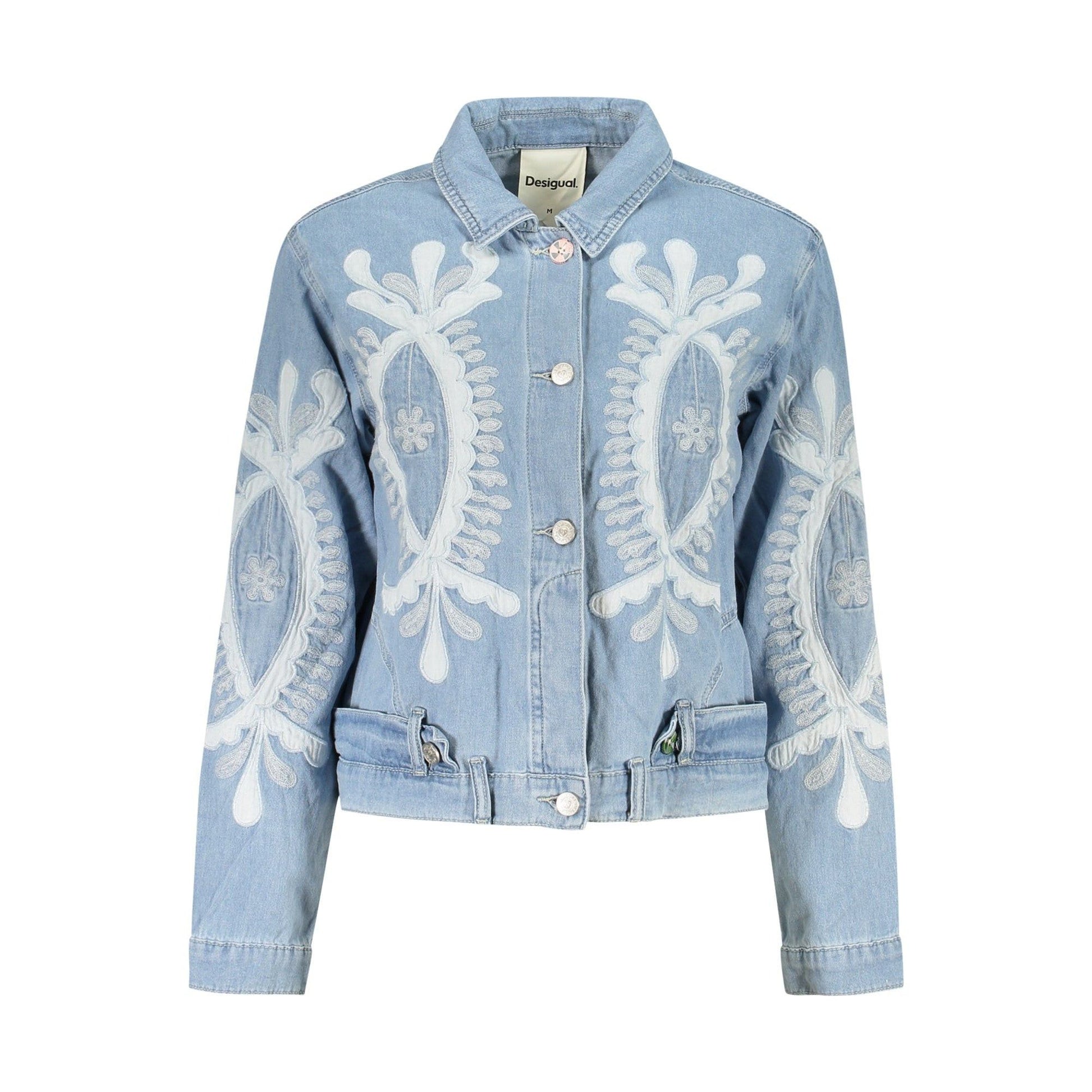 Desigual Geacă 26SWED04 CIEL