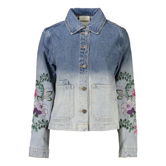Desigual Geacă 26SWED16 BLEUMARIN