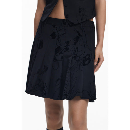 Desigual Rochie 25WWFW10 NEGRU