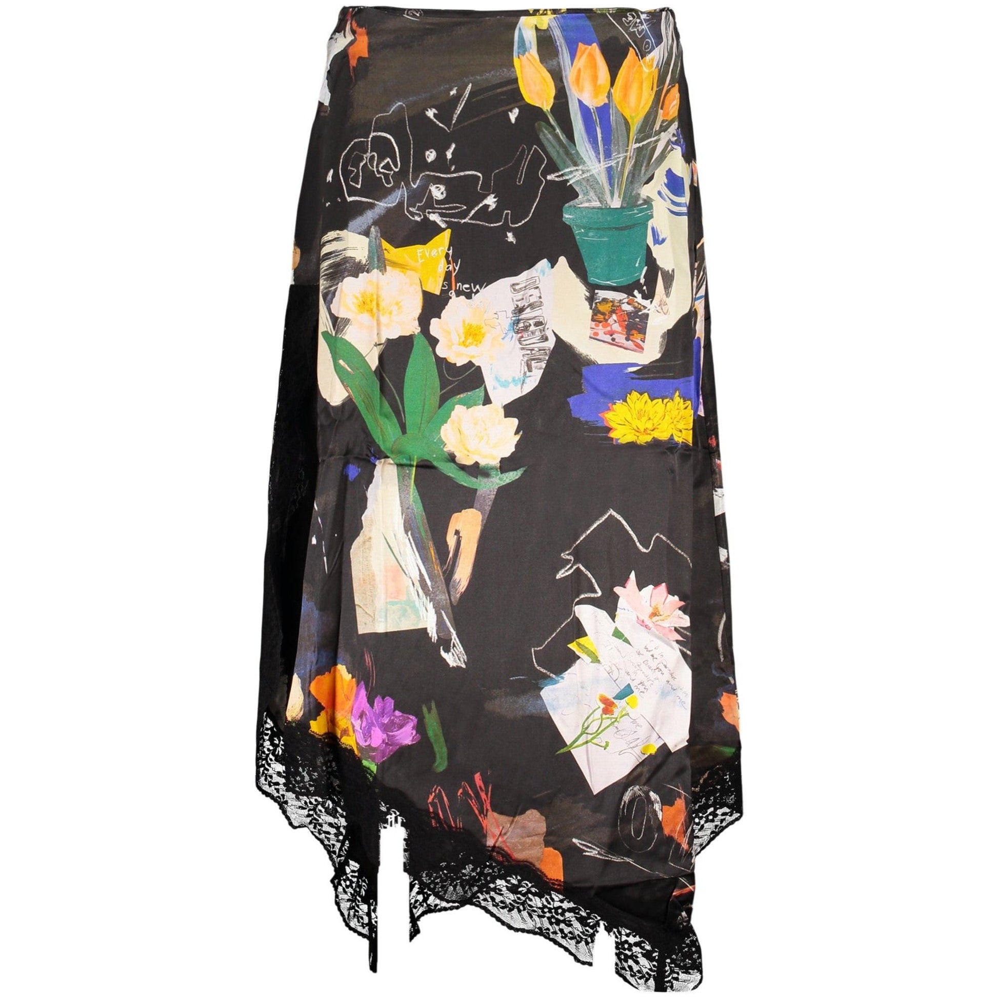 Desigual Rochie 26SWFW03 NEGRU