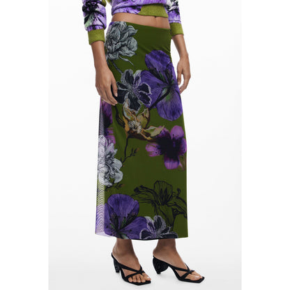 Desigual Rochie 25WWFK03 VERDE