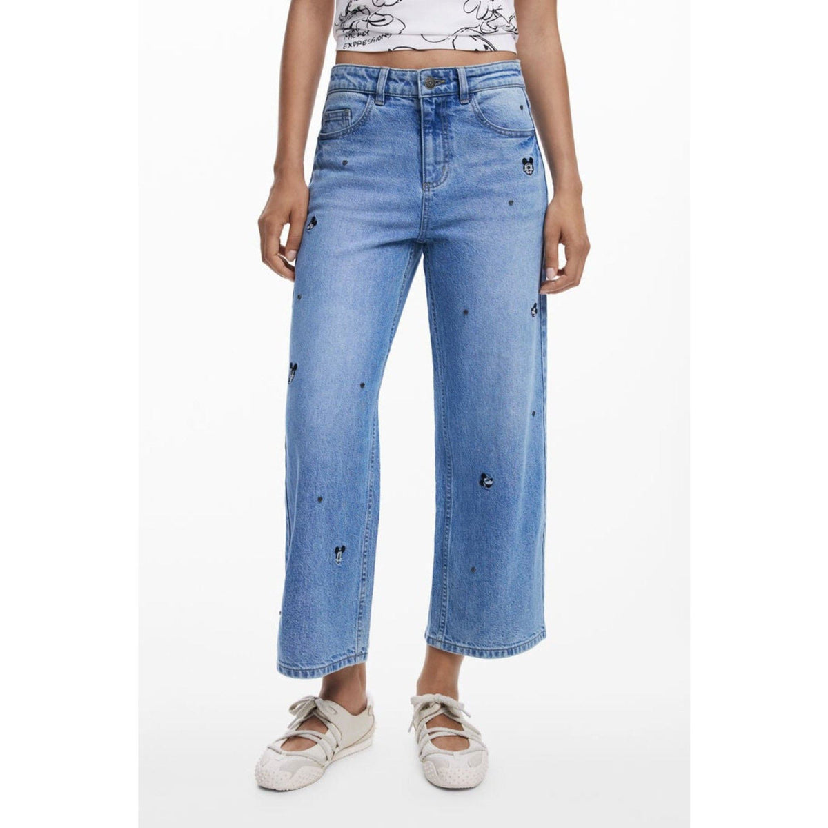Desigual Blugi 25WWDD17 CIEL