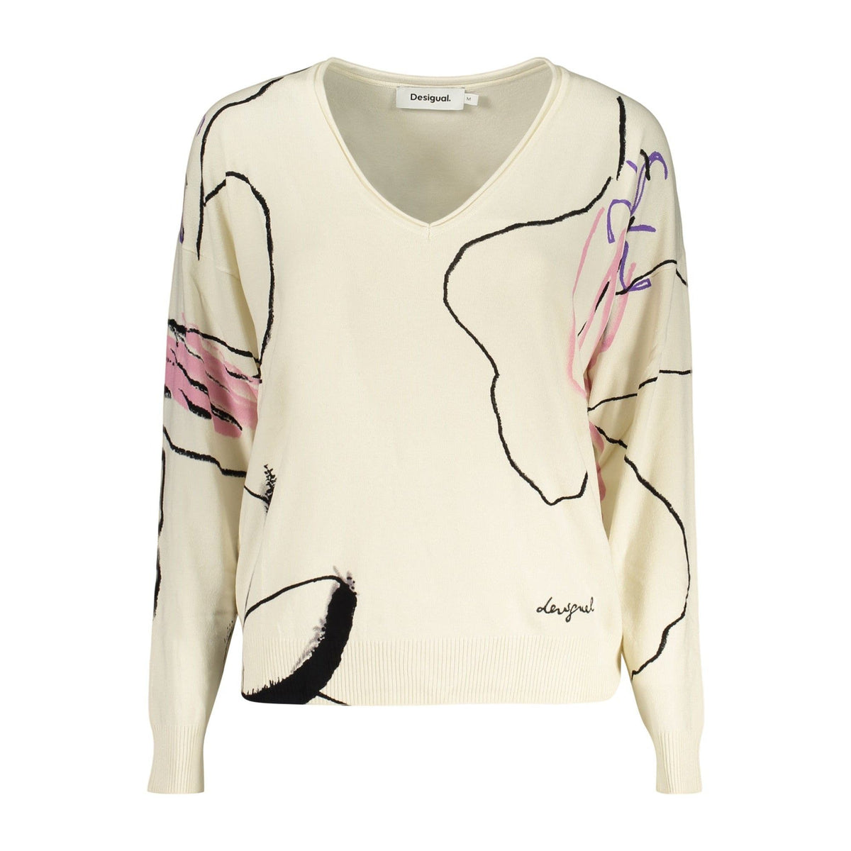 Desigual Pulover 26WWJF29 ALB