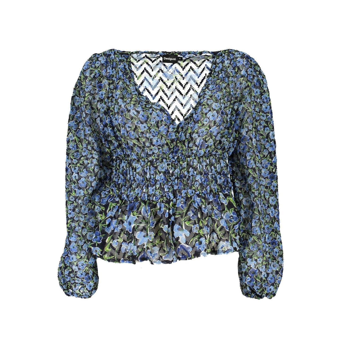 Desigual Pulover 24SWBW17 BLEUMARIN