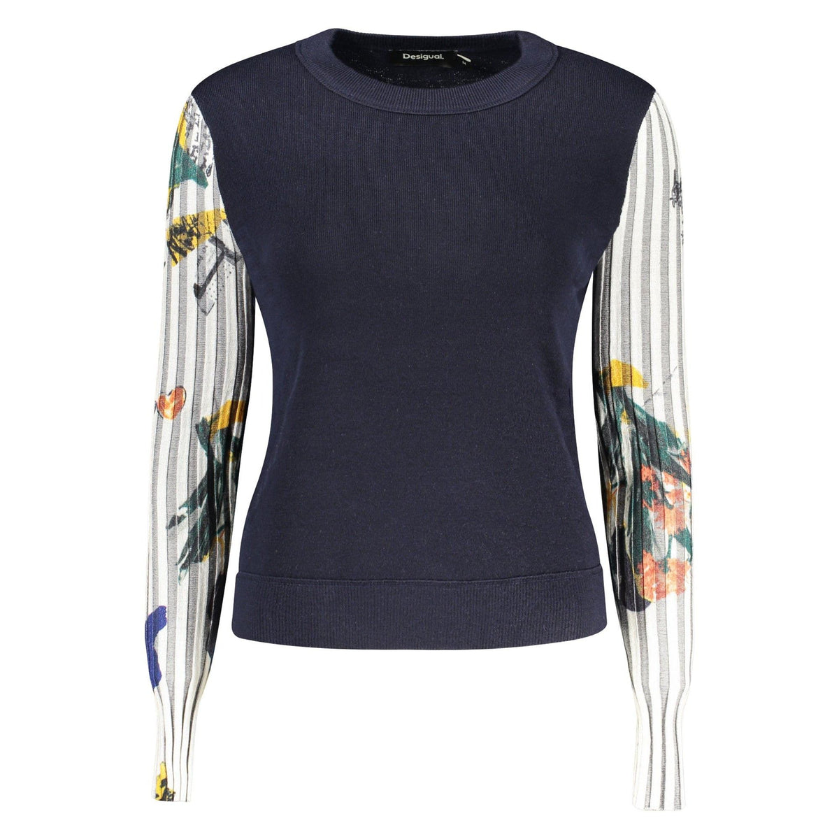 Desigual Pulover 26WWJF28 BLEUMARIN