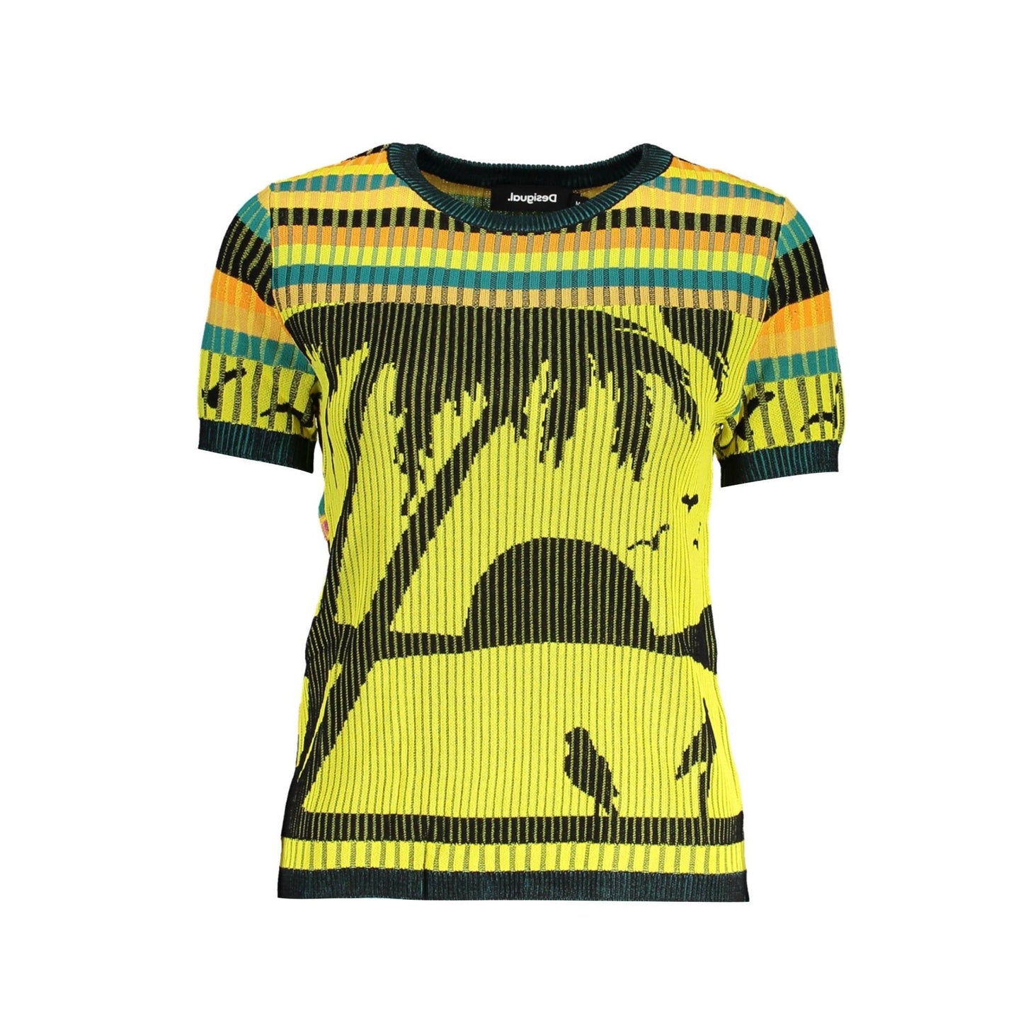 Desigual Pulover 23SWTKAE GALBEN