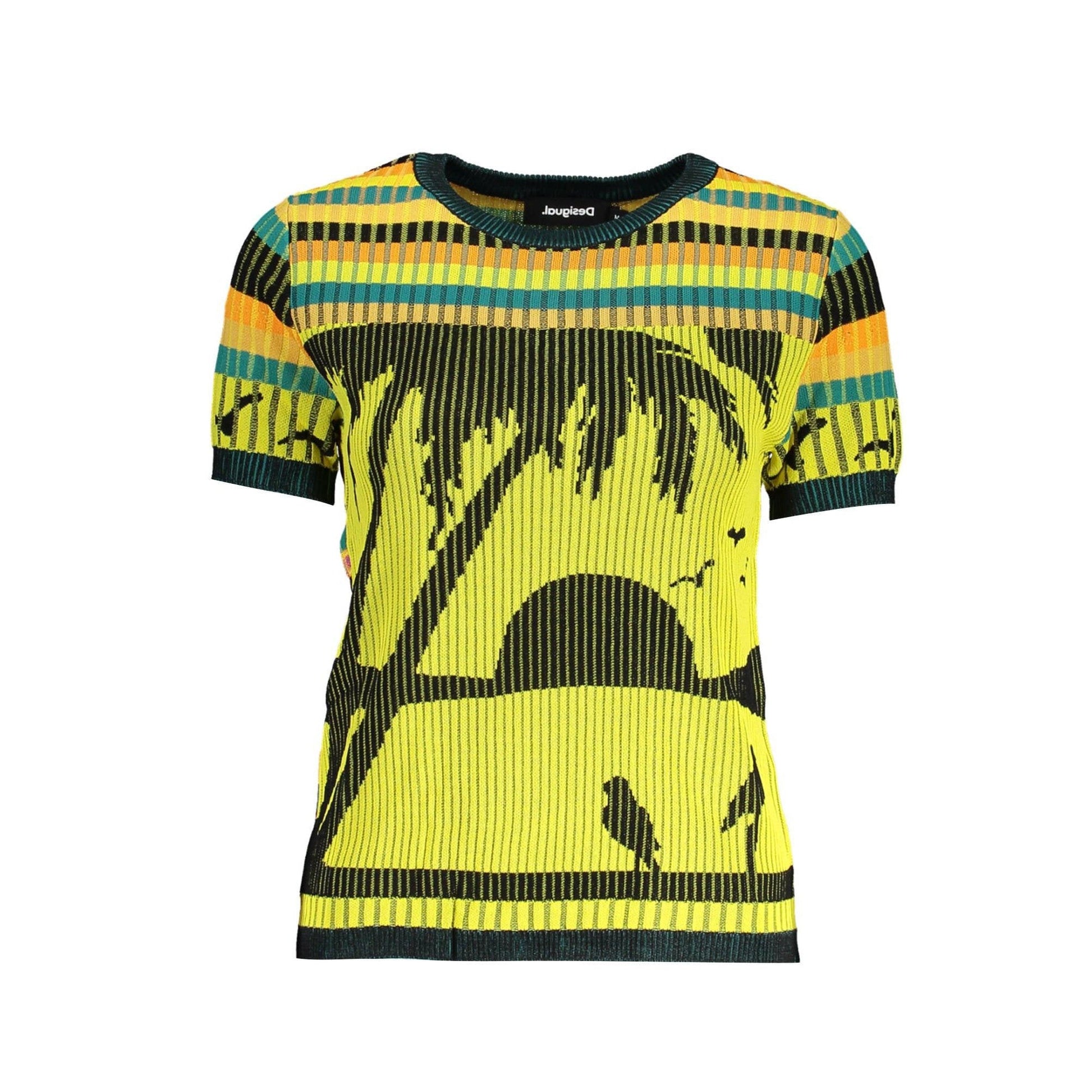 Desigual Pulover 23SWTKAE GALBEN