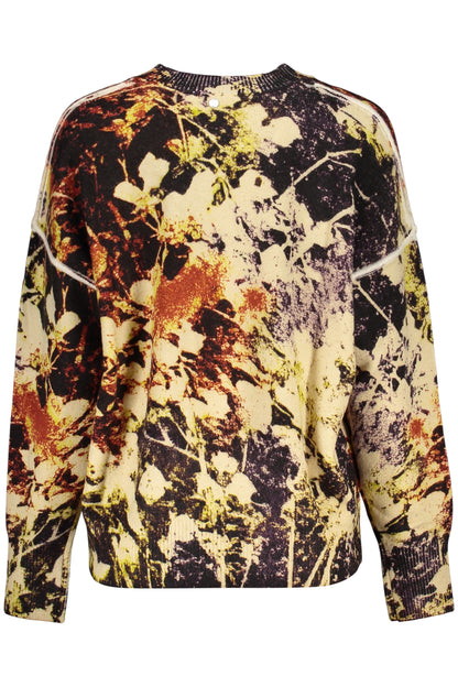 Desigual Pulover 26WWJF42CAMUFLAGE GALBEN