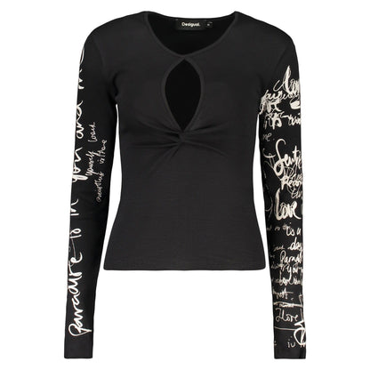 Desigual Pulover 26SWTK18 NEGRU