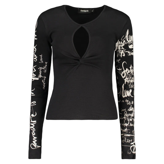 Desigual Pulover 26SWTK18 NEGRU