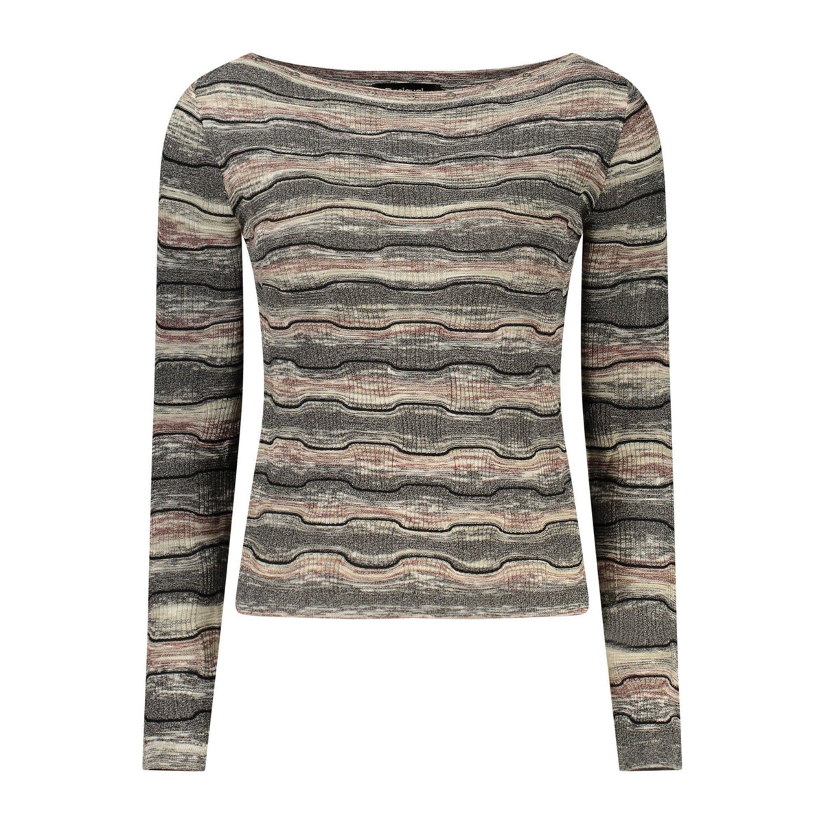 Desigual Pulover 26WWJF34 NEGRU