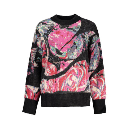 Desigual Pulover 26WWJF05 NEGRU