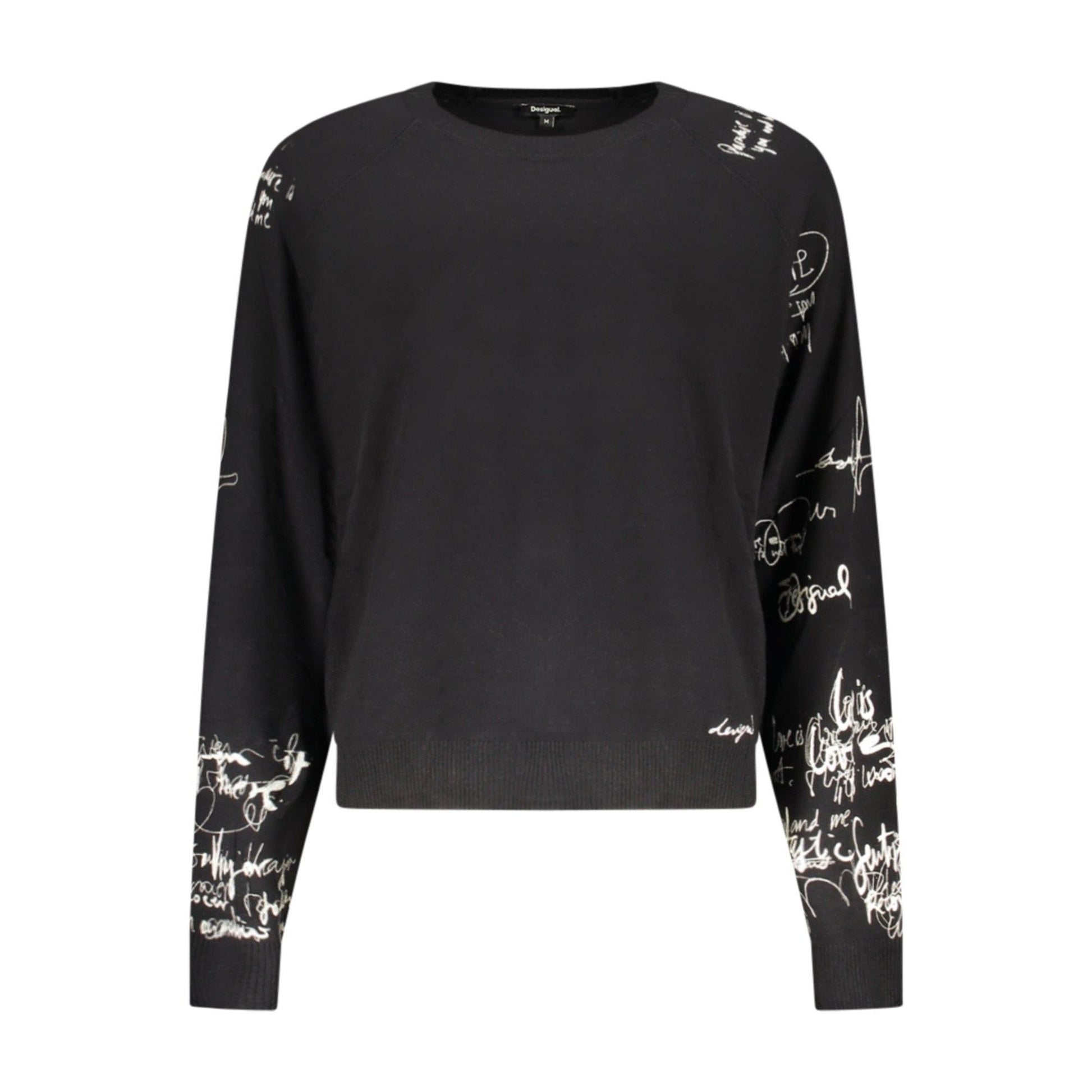 Desigual Pulover 26SWJF10 NEGRU