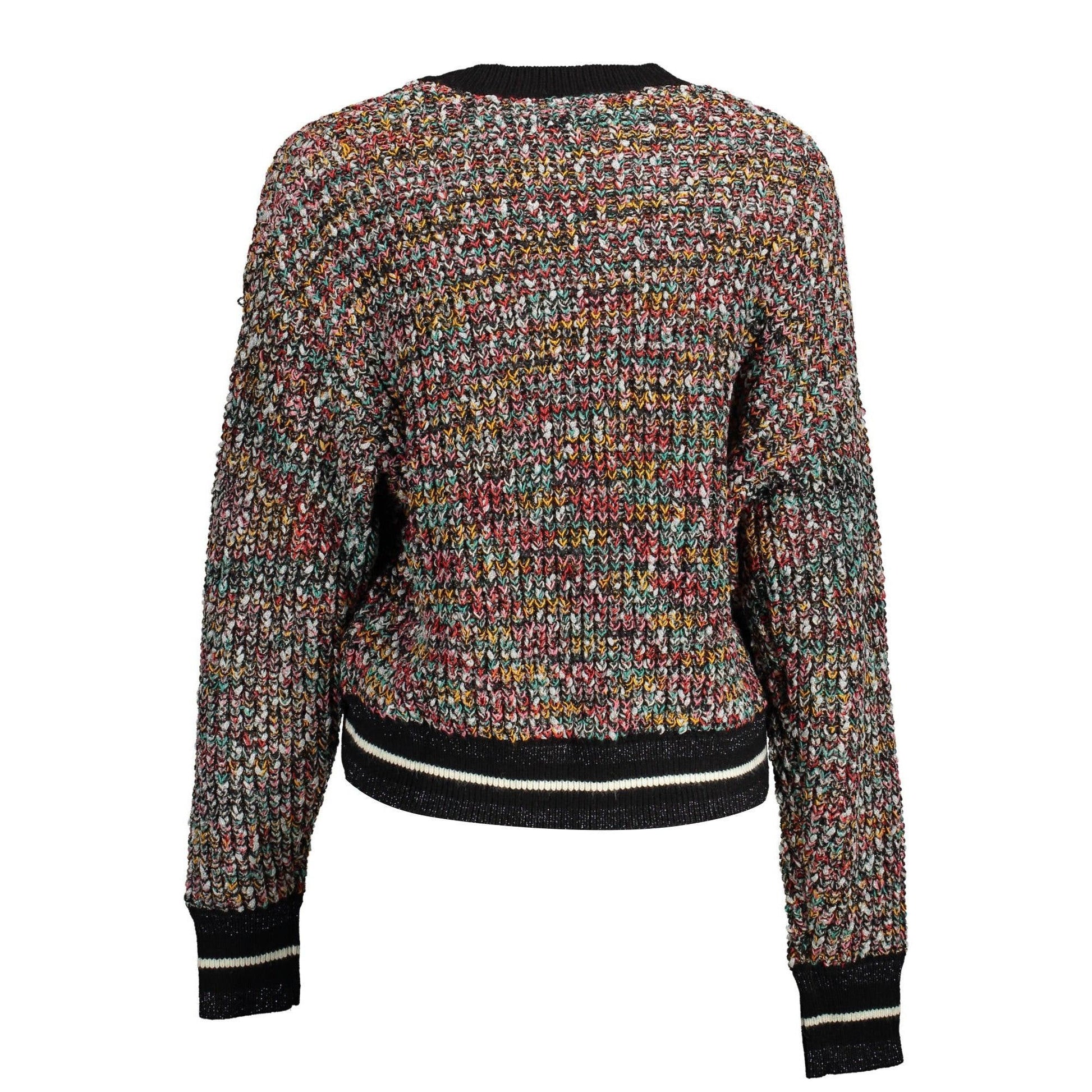 Desigual Pulover 22WWJF05 NEGRU