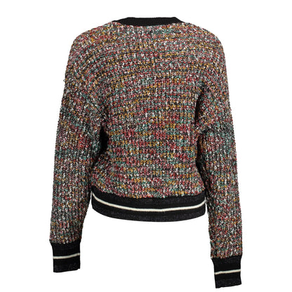 Desigual Pulover 22WWJF05 NEGRU