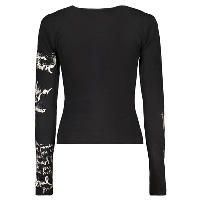 Desigual Pulover 26SWTK18 NEGRU
