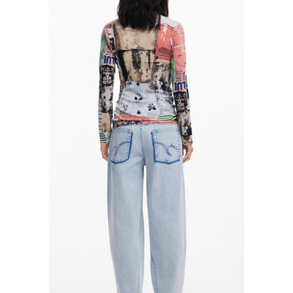 Desigual Pulover 25WWJF39 ROZ