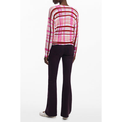 Desigual Pulover 25WWJF41 ROZ