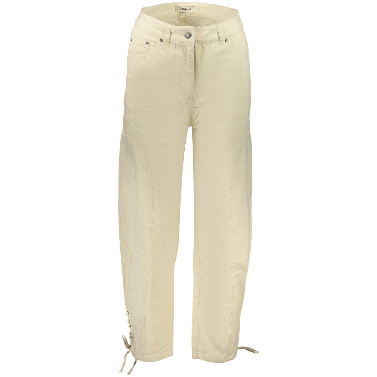 Desigual Pantaloni 26SWPW24 BEJ