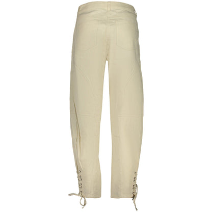 Desigual Pantaloni 26SWPW24 BEJ
