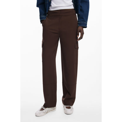 Desigual Pantaloni casual 25WWPW08 MARO