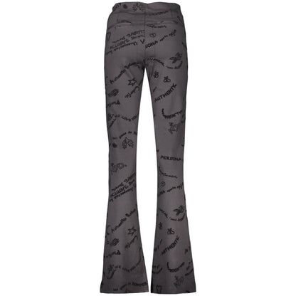 Desigual Pantaloni 26WWPW12 NEGRU
