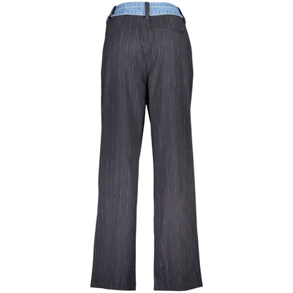 Desigual Pantaloni 26WWPW05 NEGRU