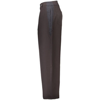 Desigual Pantaloni 26WWPW13 NEGRU