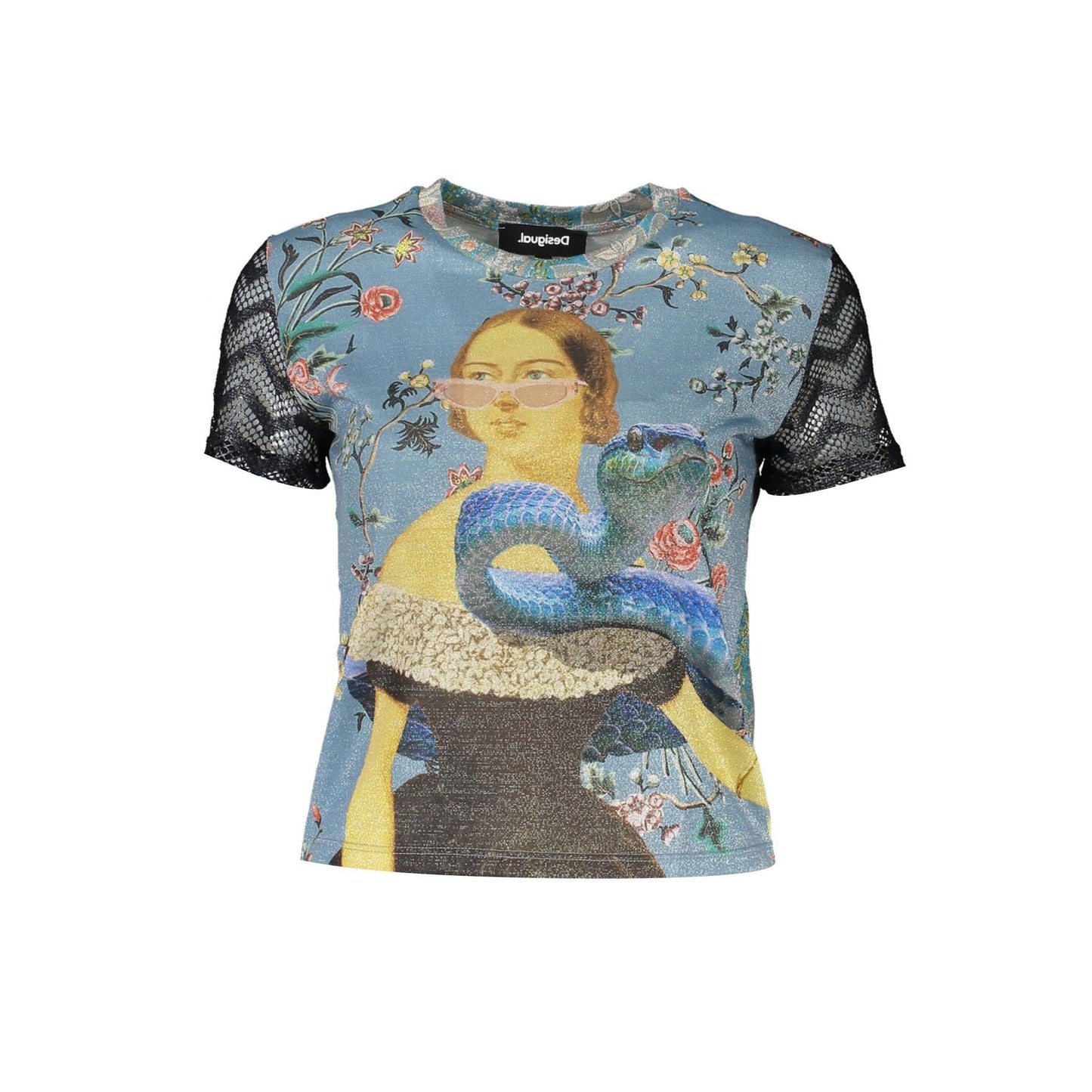 Desigual Tricou 23SWTKBA CIEL