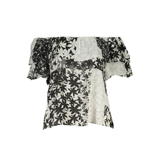 Desigual Tricou 24SWBW01 ALB